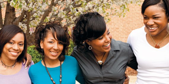 image of four African American women